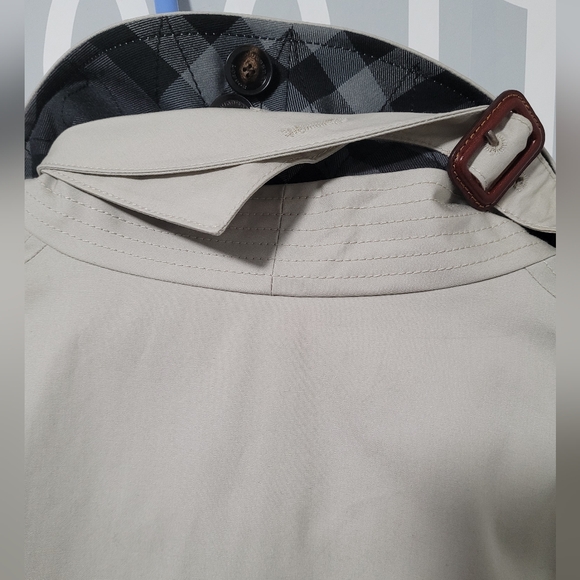 Burberry London Beige Trench coat sz54 **READ DETAILS** - Picture 9 of 15